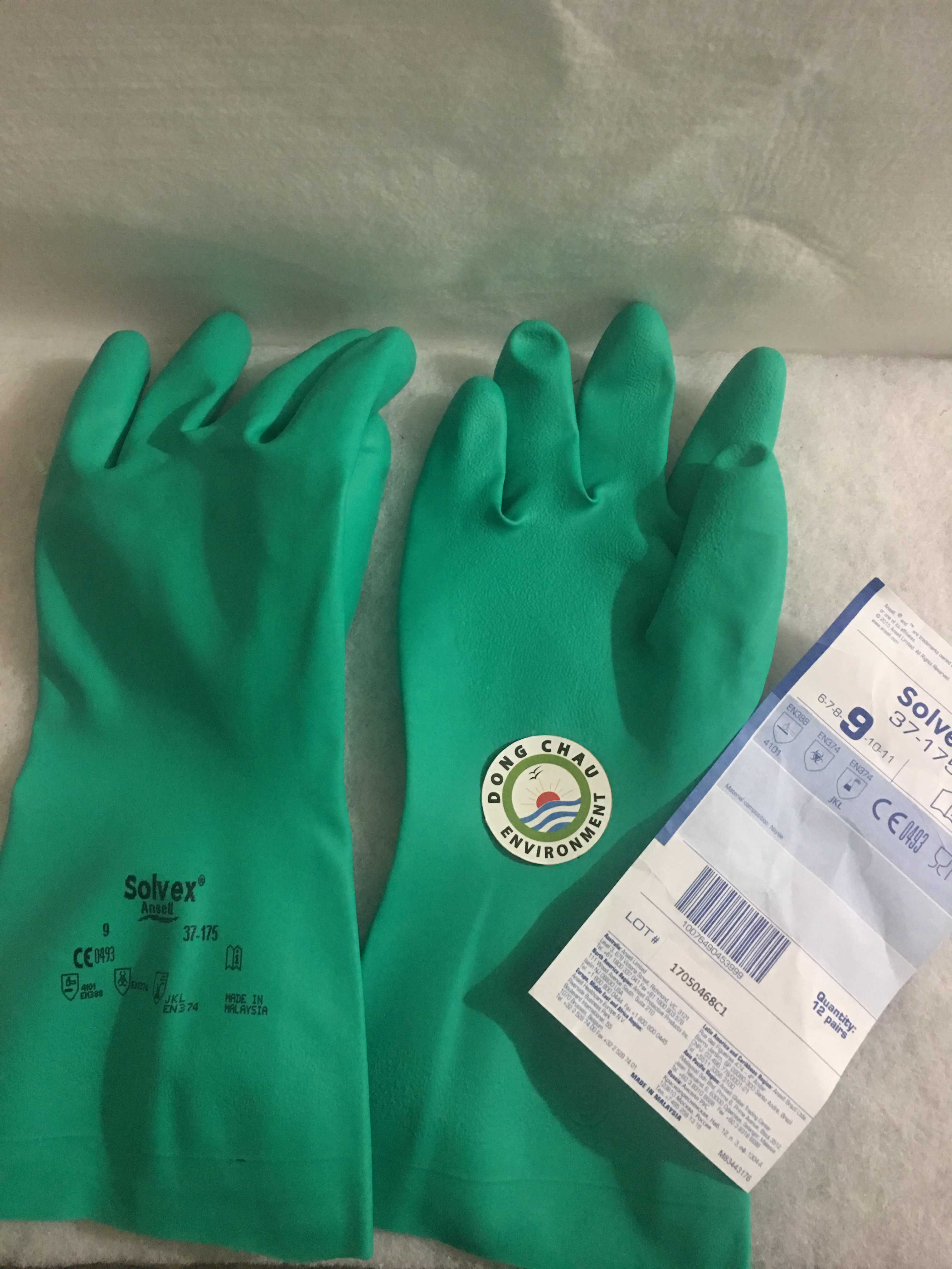 Găng tay chống hóa chất ANSELL 37-175 – Dày 0.38mm