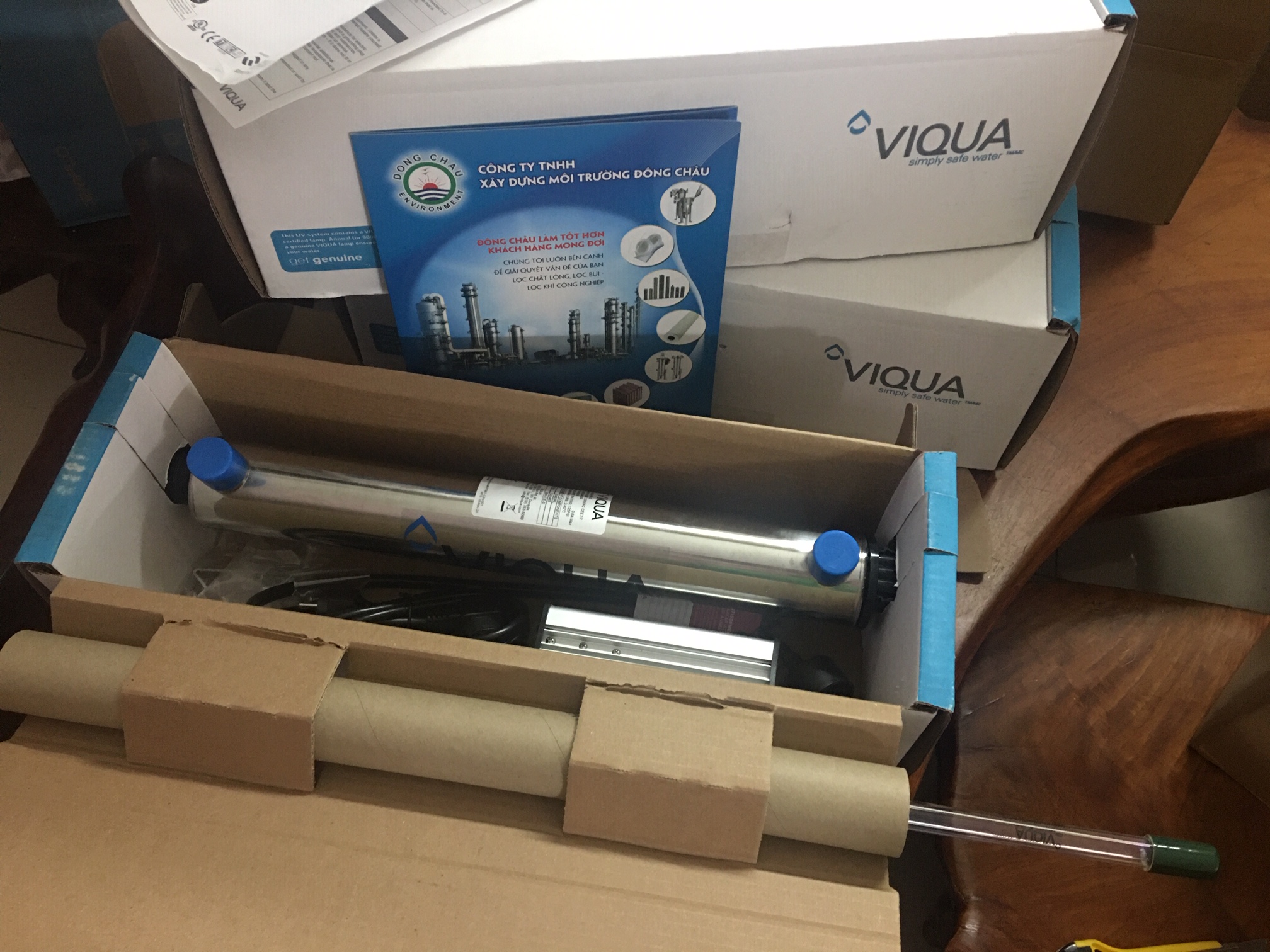 Bộ đèn khử trùng UV Viqua S5Q-PA2