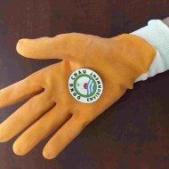 Găng tay phủ cao su bảo vệ người lao động