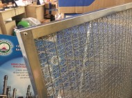 Khung lưới bùi nhùi metal mesh lọc khí nóng